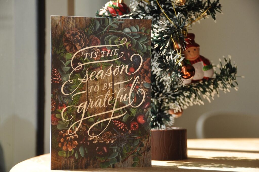 christmas card tradition