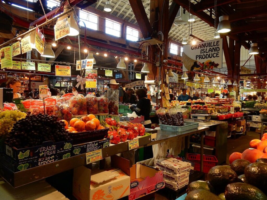 granville island market vancouver