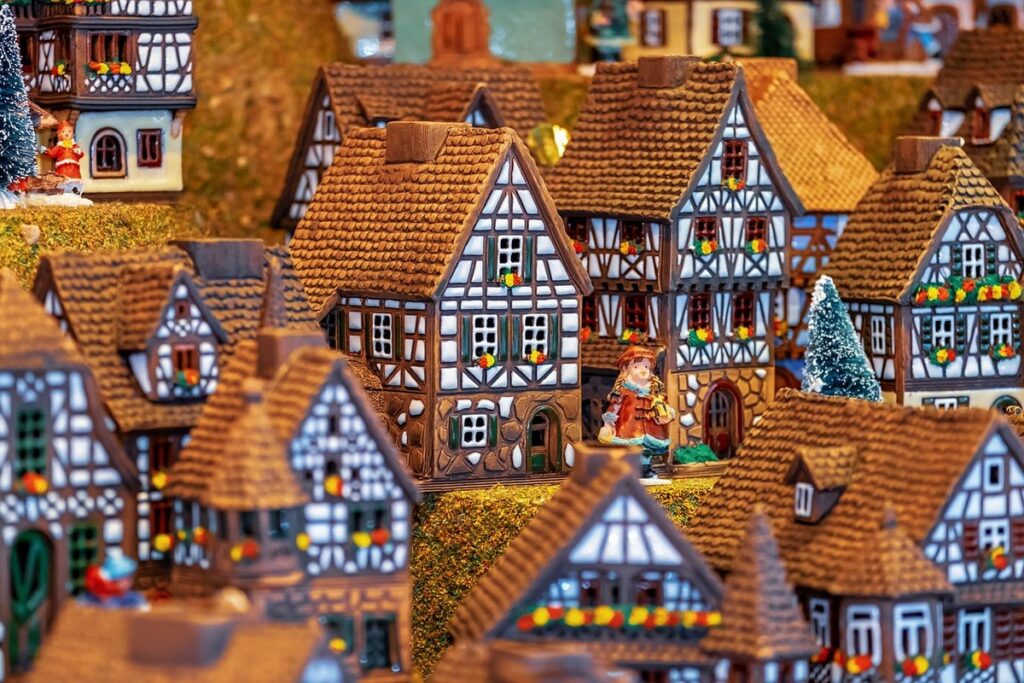 living in a village